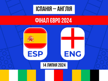 Ставки Іспанія – Англія: прогноз, і коефіцієнти на фінал Євро 2024 – 14 липня 2024 року