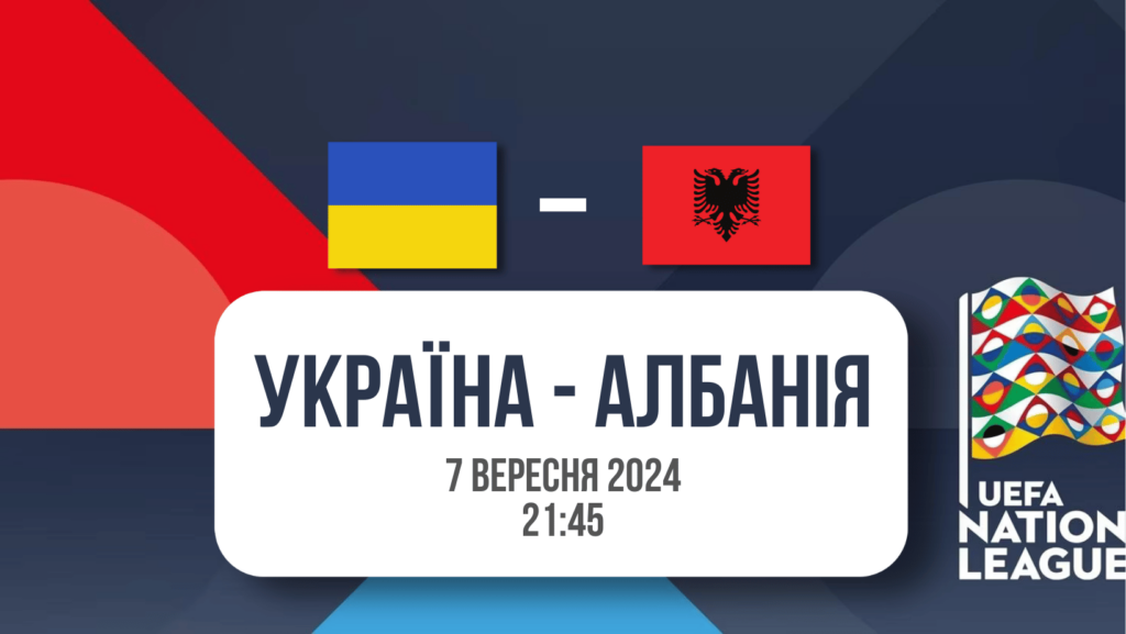 Прогноз та ставки Україна Албанія - матч Ліги націй 2024